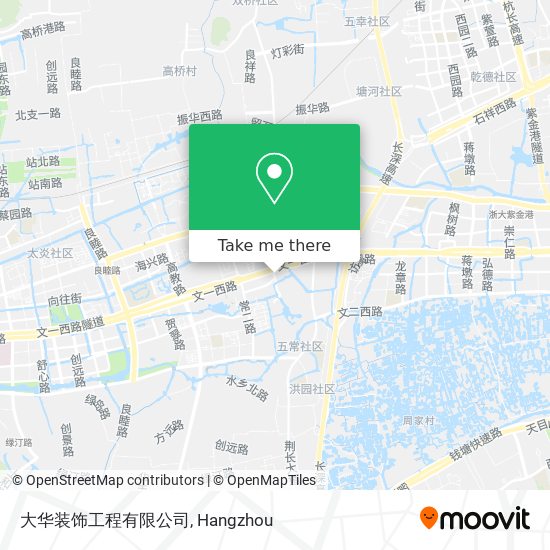 大华装饰工程有限公司 map
