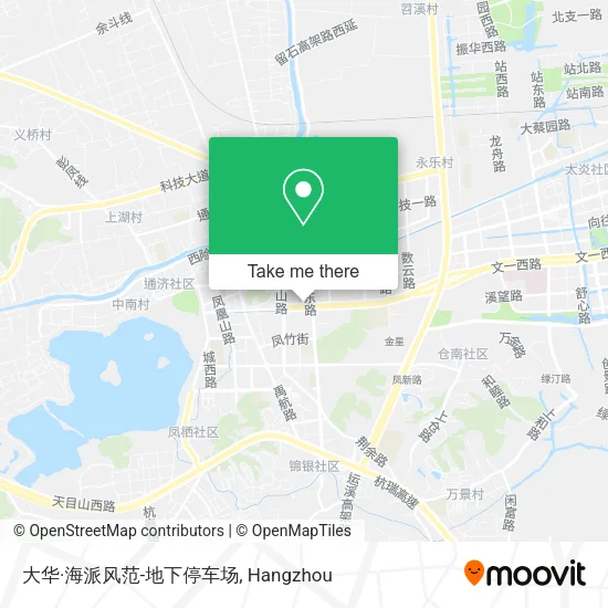 大华·海派风范-地下停车场 map