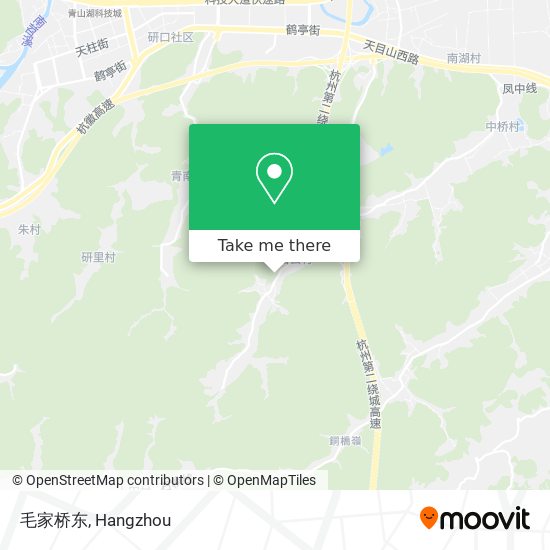 毛家桥东 map