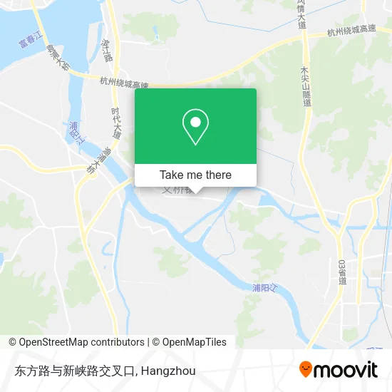 东方路与新峡路交叉口 map