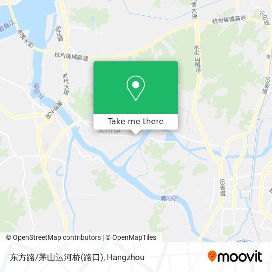 东方路/茅山运河桥(路口) map
