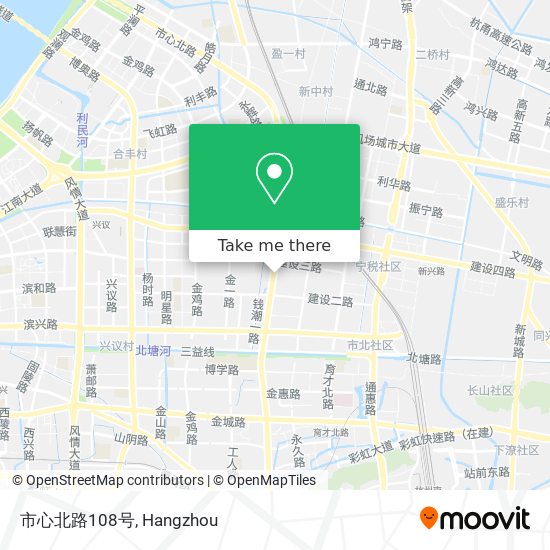 市心北路108号 map