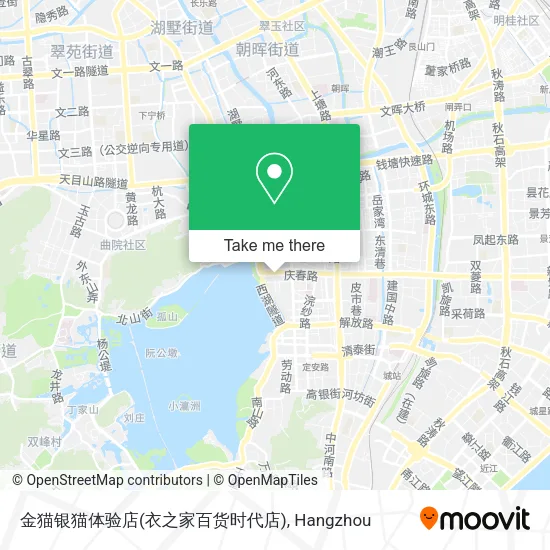 金猫银猫体验店(衣之家百货时代店) map