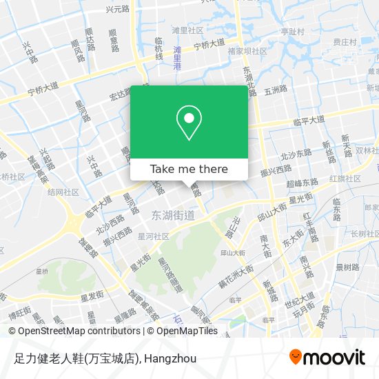 足力健老人鞋(万宝城店) map