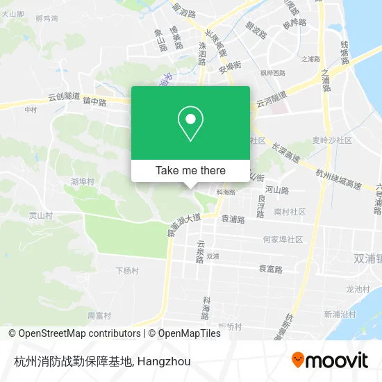 杭州消防战勤保障基地 map