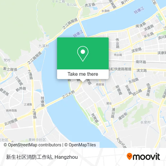 新生社区消防工作站 map
