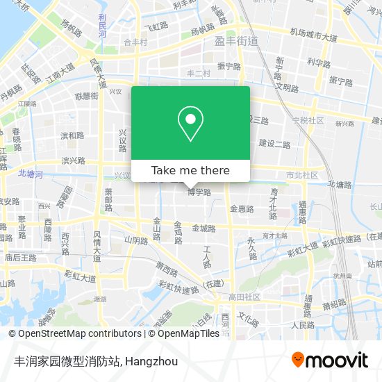 丰润家园微型消防站 map