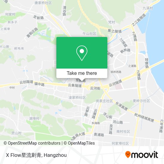 X Flow星流刺青 map