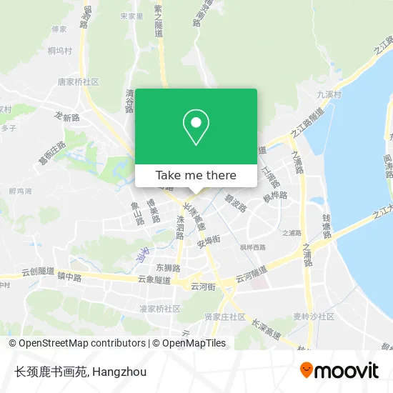 长颈鹿书画苑 map