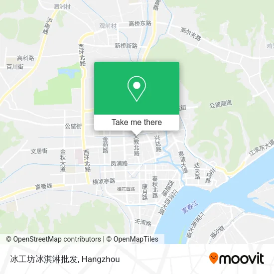 冰工坊冰淇淋批发 map