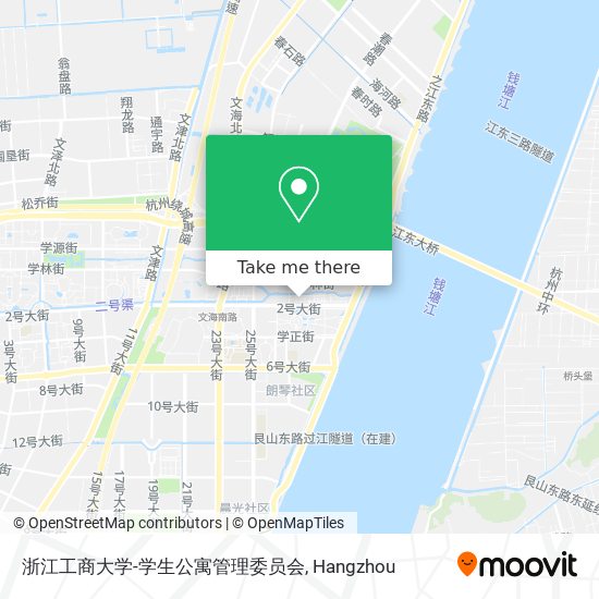 浙江工商大学-学生公寓管理委员会 map