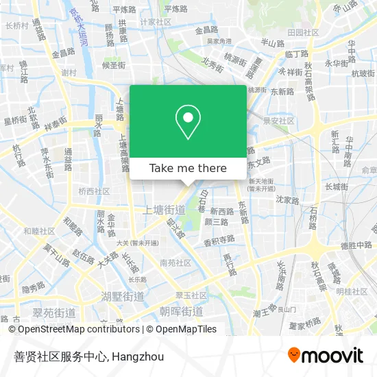 善贤社区服务中心 map