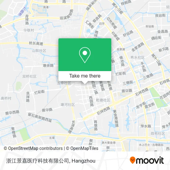 浙江景嘉医疗科技有限公司 map
