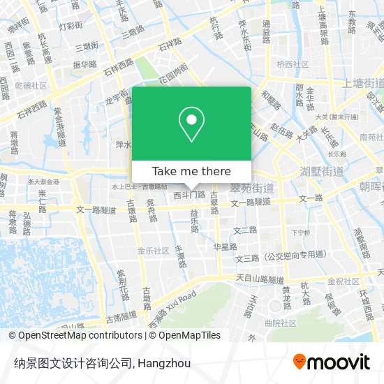 纳景图文设计咨询公司 map