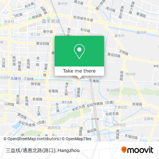 三益线/通惠北路(路口) map