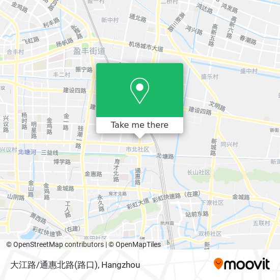 大江路/通惠北路(路口) map