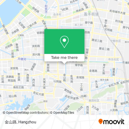 金山路 map