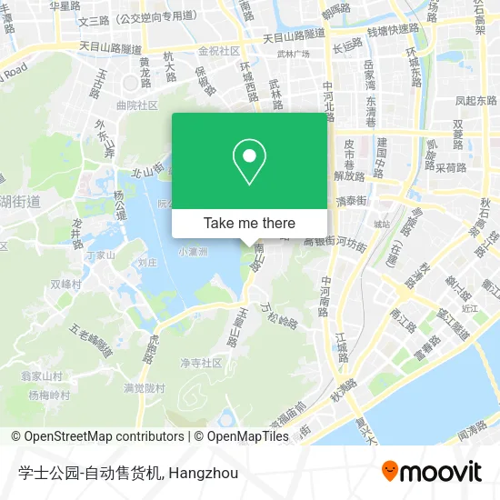 学士公园-自动售货机 map