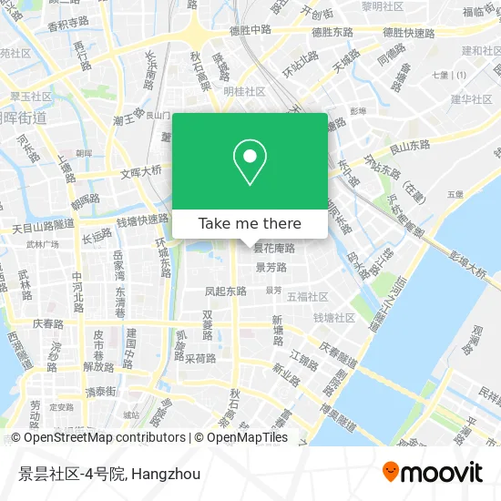 景昙社区-4号院 map