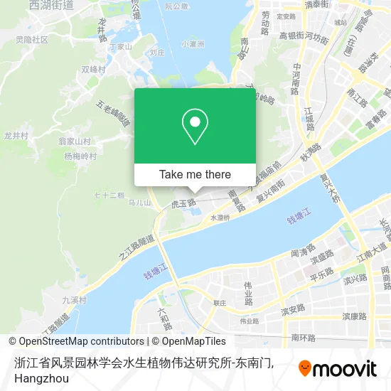 浙江省风景园林学会水生植物伟达研究所-东南门 map
