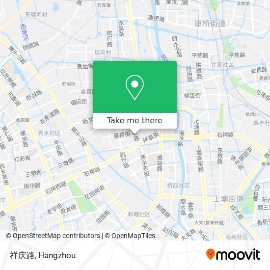 祥庆路 map