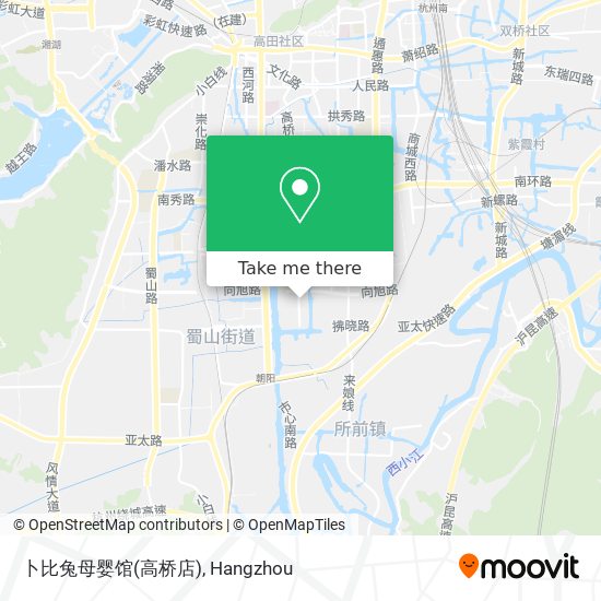 卜比兔母婴馆(高桥店) map