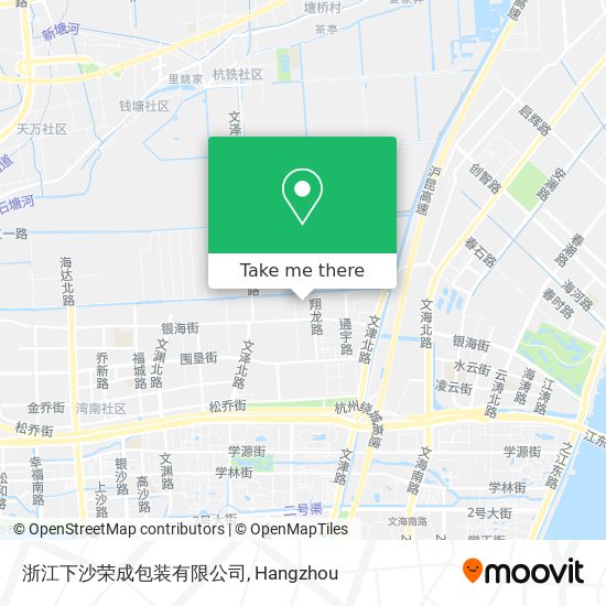 浙江下沙荣成包装有限公司 map