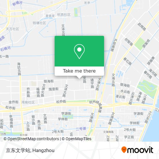 京东文学站 map