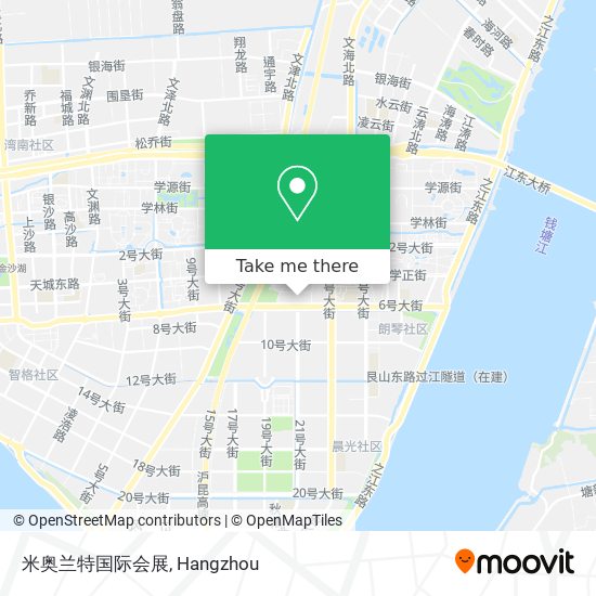 米奥兰特国际会展 map