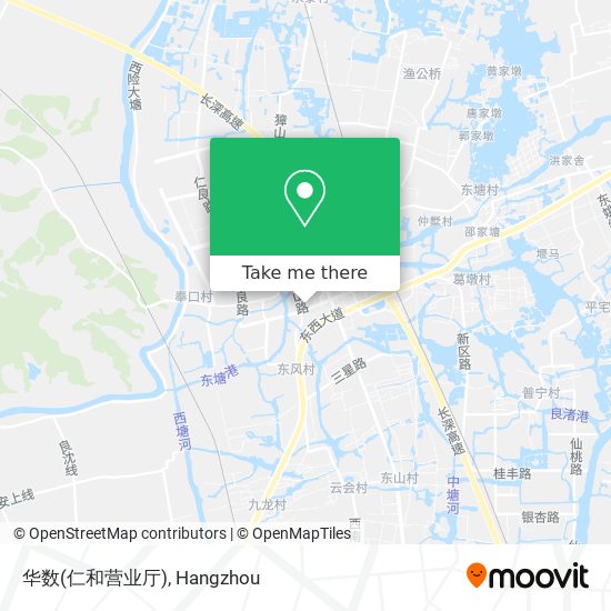 华数(仁和营业厅) map