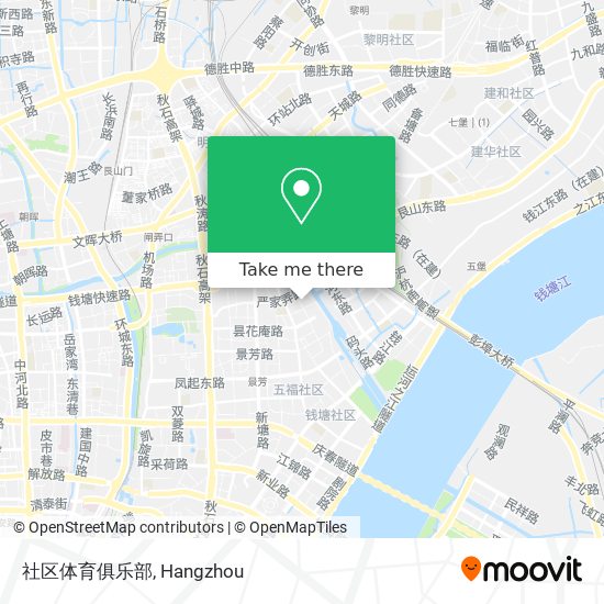 社区体育俱乐部 map