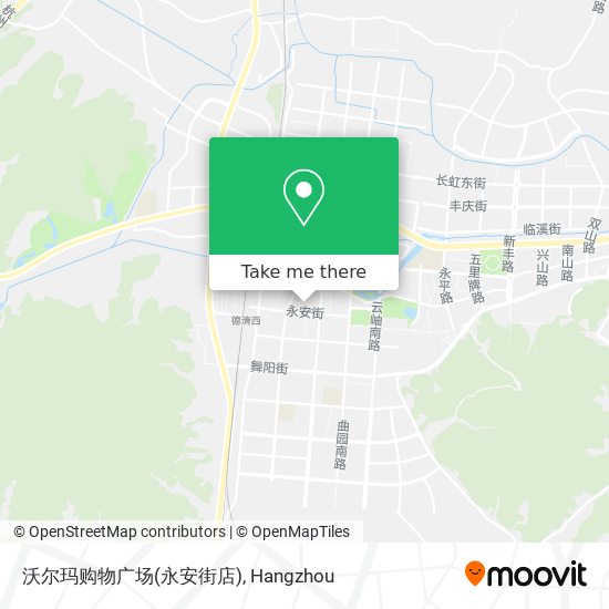 沃尔玛购物广场(永安街店) map
