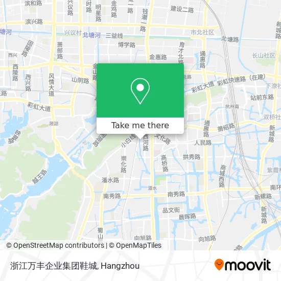浙江万丰企业集团鞋城 map