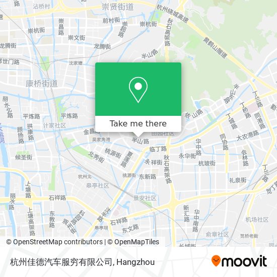 杭州佳德汽车服穷有限公司 map