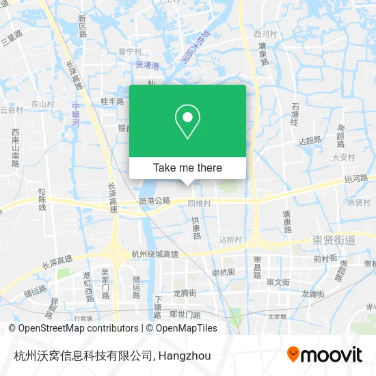 杭州沃窝信息科技有限公司 map