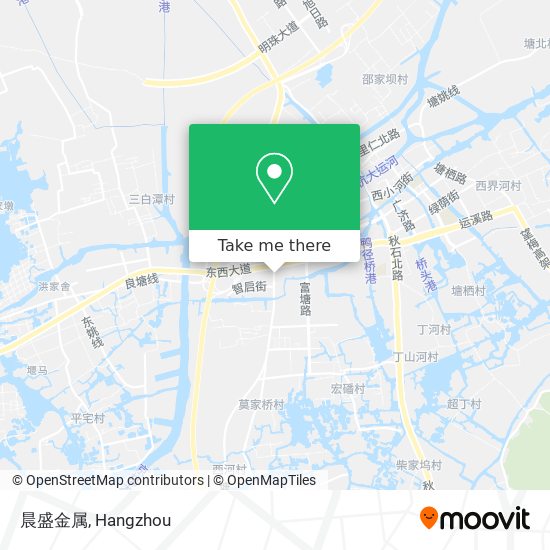 晨盛金属 map