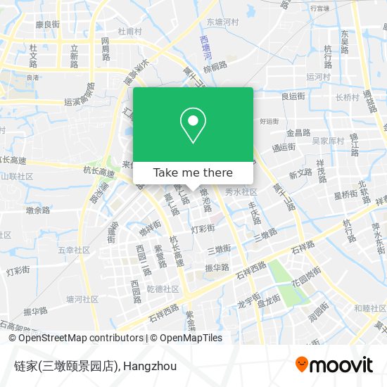 链家(三墩颐景园店) map