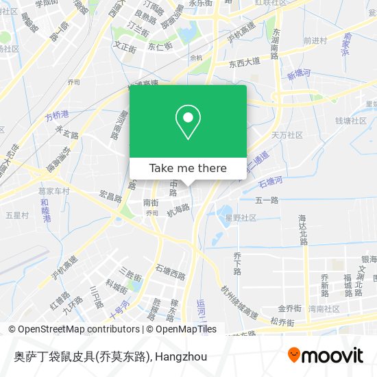 奥萨丁袋鼠皮具(乔莫东路) map