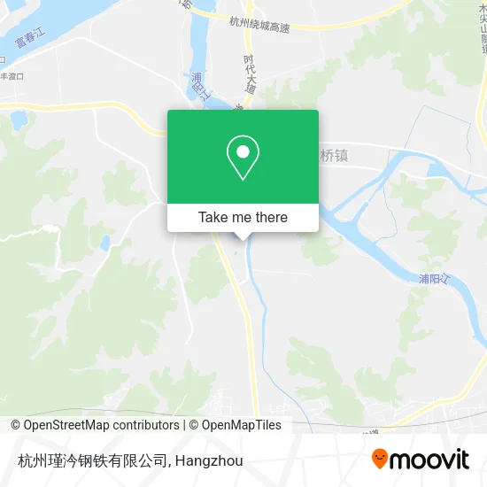 杭州瑾汵钢铁有限公司 map