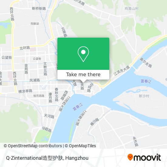 Q·Zinternational造型护肤 map