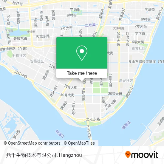鼎千生物技术有限公司 map