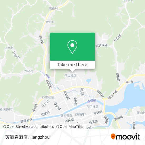 芳满春酒店 map