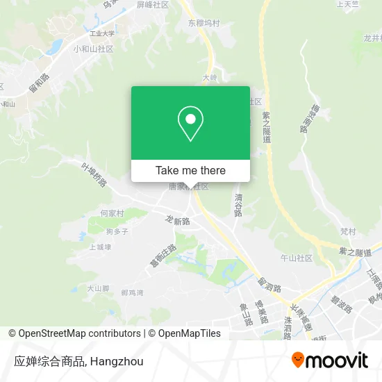 应婵综合商品 map