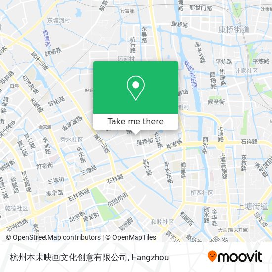 杭州本末映画文化创意有限公司 map