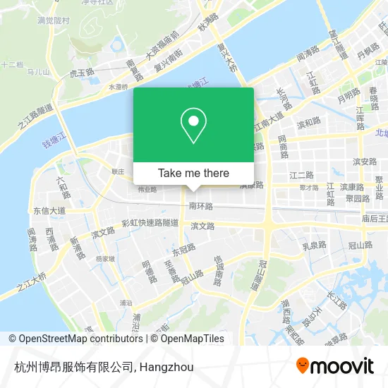 杭州博昂服饰有限公司 map