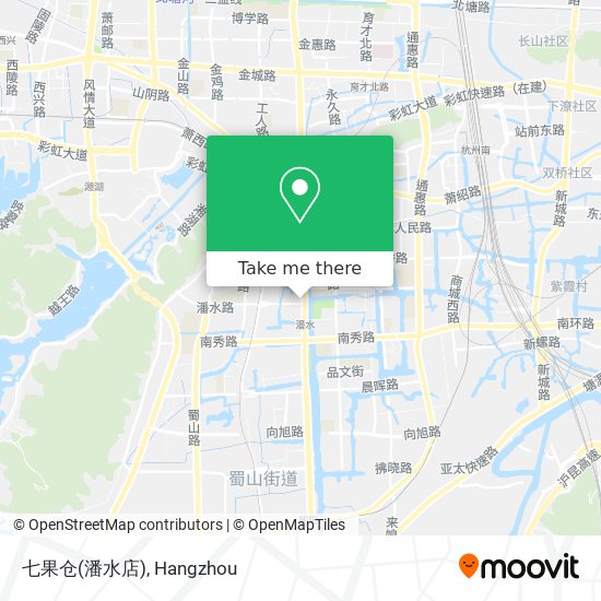 七果仓(潘水店) map