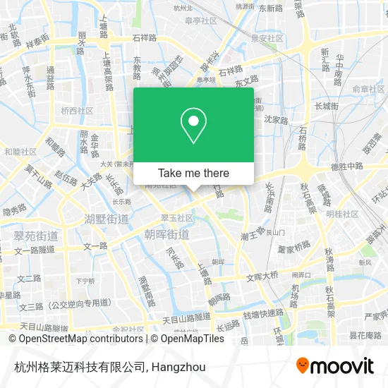 杭州格莱迈科技有限公司 map