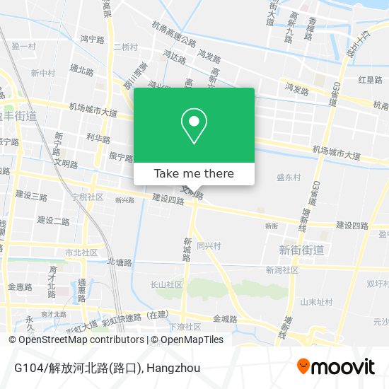 G104/解放河北路(路口) map