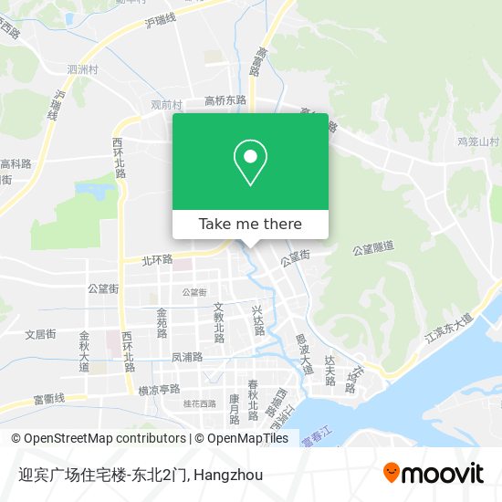 迎宾广场住宅楼-东北2门 map