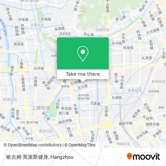 银吉姆·英派斯健身 map